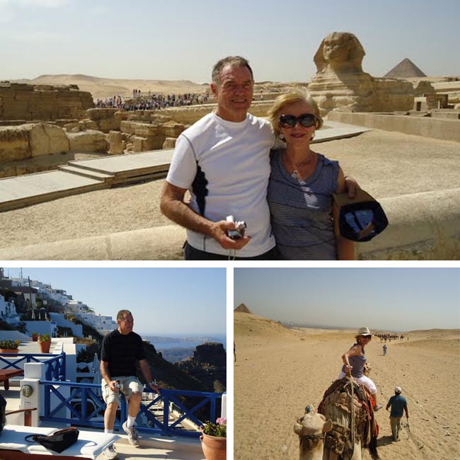 Heidy & Frank in Egypt & Greece - Travelive Reviews