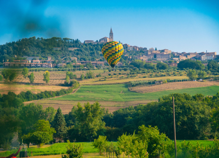 Hot Air Balloon - Love, Wine, and Beauty of Tuscany and Umbria luxury
