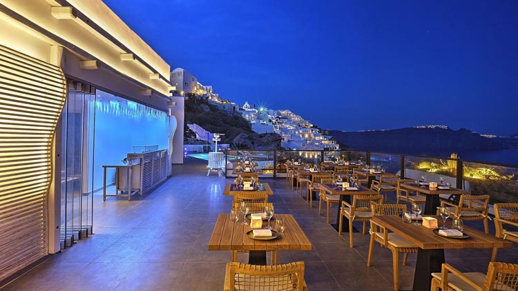Black Rock Restaurant, Santorini Secret Suites & Spa Black Rock Restaurant, Santorini Secret Suites & Spa