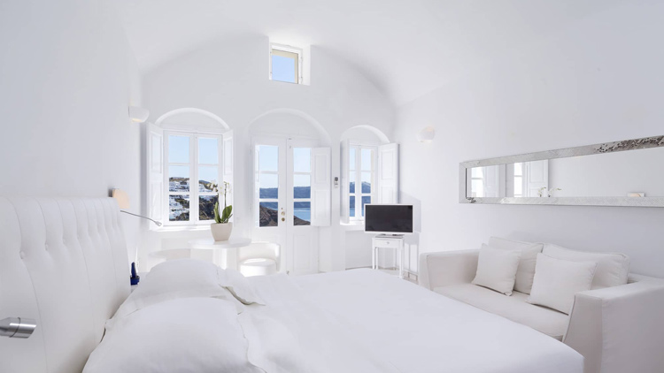 Bedroom - Canaves Oia Villa, Santorini