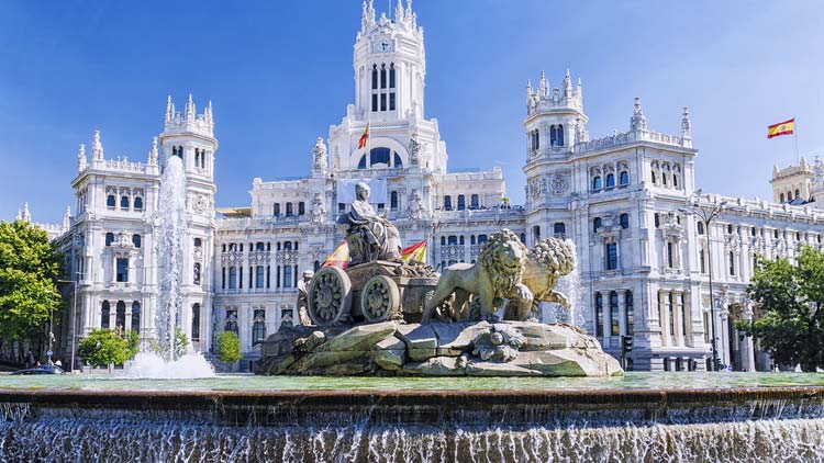 Cibeles Fountain in Madrid Cibeles Fountain in Madrid