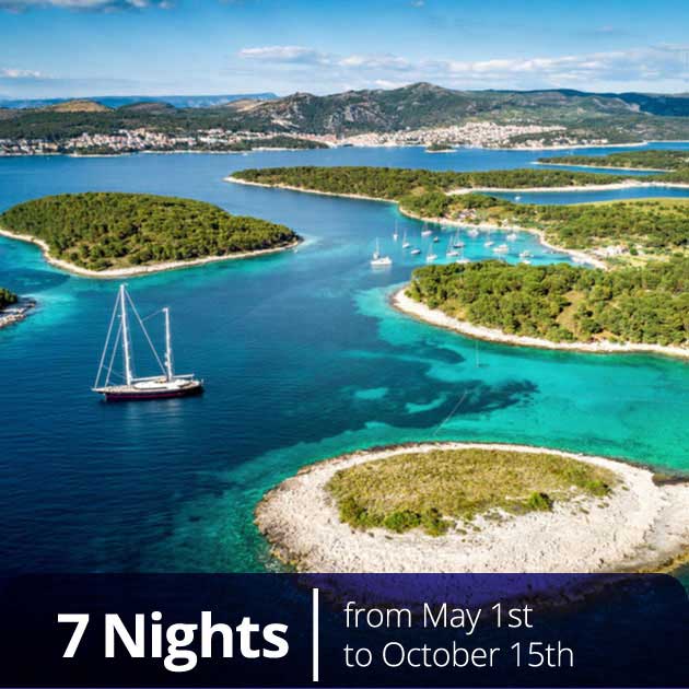 Paklenski islands sailing – Romantic Croatian Honeymoon, Travelive