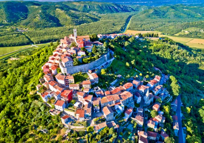 Motovun Hilltop Town Istria – Romantic Croatia Honeymoon Package, Travelive