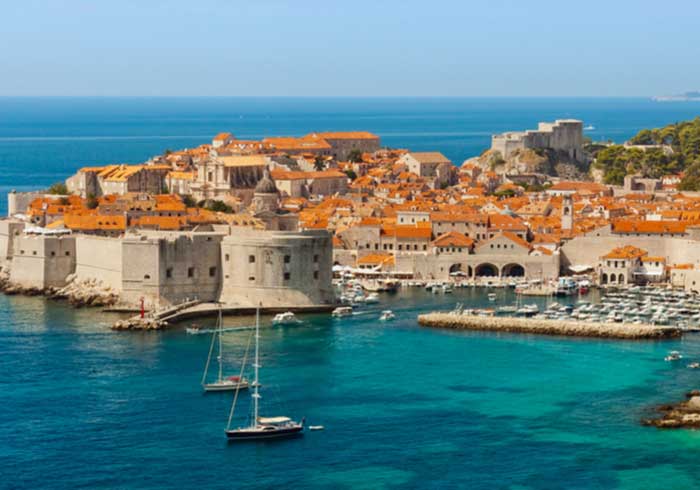 Dubrovnik panorama – Luxury honeymoon in Croatia created by Travelive