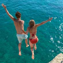 Swimming in the Adriatic Sea Croatia – Vacation Packages by Travelive
