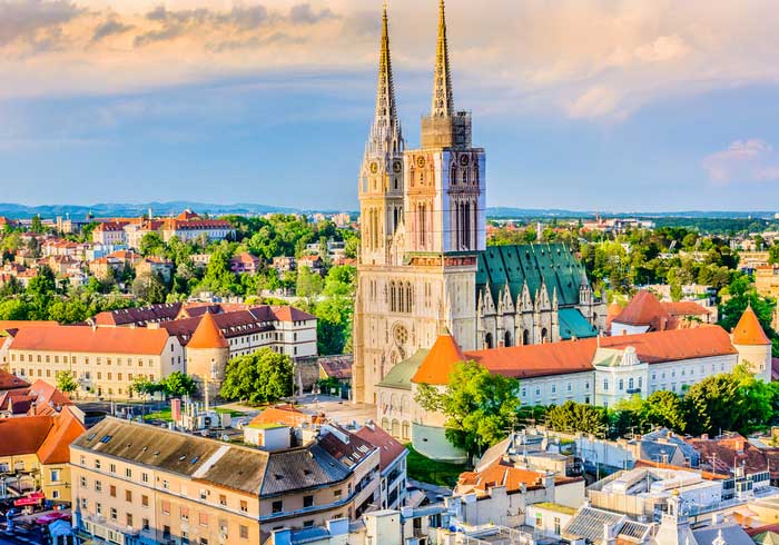 Zagreb panorama – Luxury Vacations in Croatia by Travelive