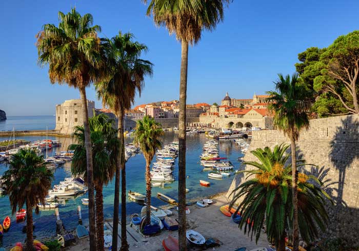 View of Dubrovnik from Banje beach – Croatia Vacation Package Created By Travelive