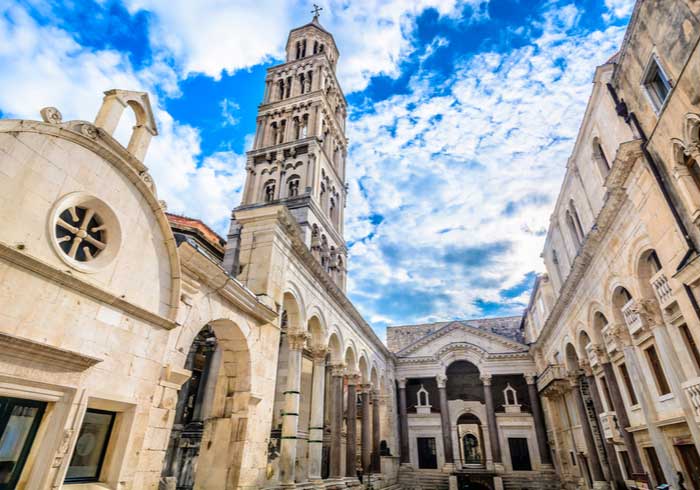 Peristyle Diocletian’s Palace in Split – Luxury Croatia Vacation, Travelive