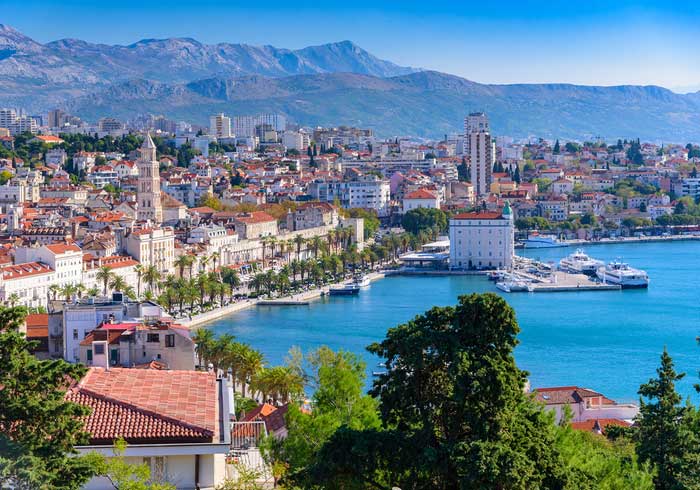 View of Split Harbor – Luxury Vacations in Croatia, Travelive