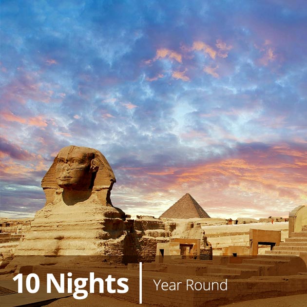 The Great Sphinx of Giza in Cairo - Honeymoon Getaways to Egypt with Travelive