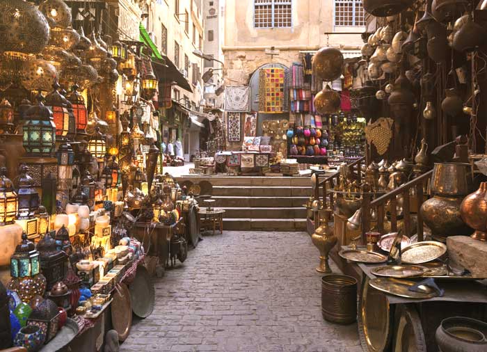 Khan Al Khalili Bazaar – Cairo, Egypt and Jordan combined tours by Travelive