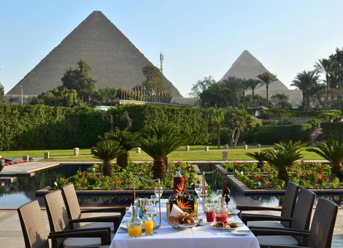 Mena House Oberoi – Cairo honeymoon packages with Travelive, luxury travel agency
