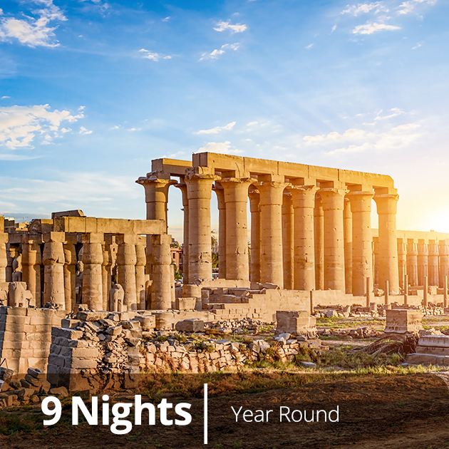 Whispers of the Nile: Pharaohs, Temples & Timeless Sands Luxury Honeymoon Packages, Travelive