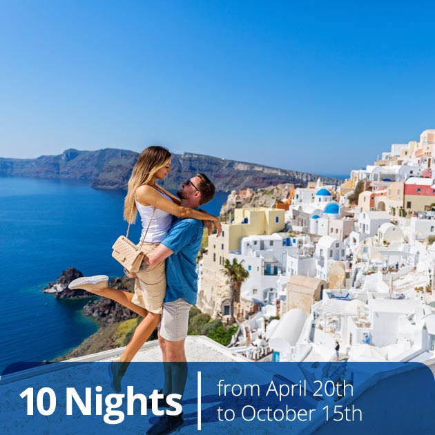 Romantic Couple in Santorini - Hellenic Beauty, Honeymoon Packages in Santorini, Travelive