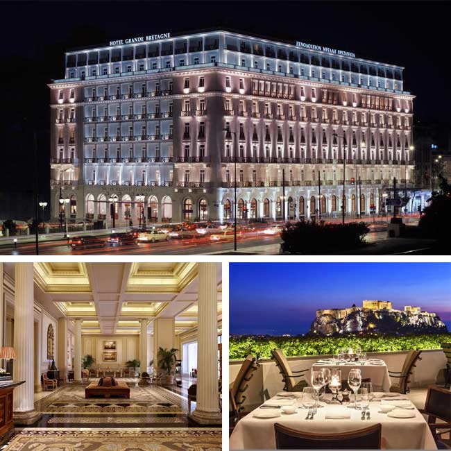Hotel Grande Bretagne - Luxury hotels Athens, Travelive