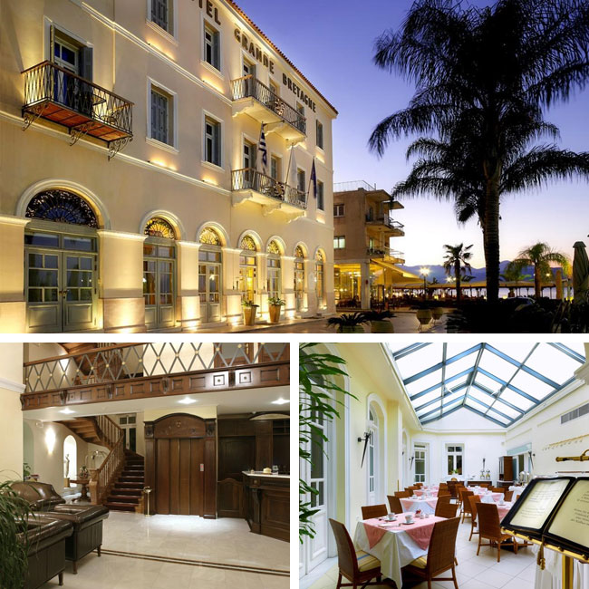 Hotel Grande Bretagne Nafplio - Luxury hotels in Nafplion, Peloponnese Greece, Travelive