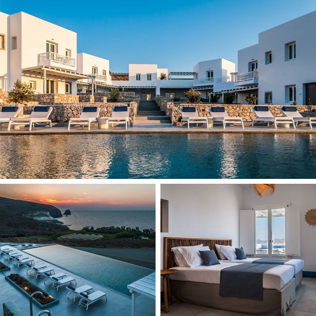 Milos Breeze Boutique Hotel - Luxury hotels Milos, Travelive