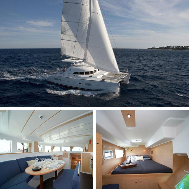 Catamaran S/Y "Caldera II"- Luxury Yachts Greece, Travelive