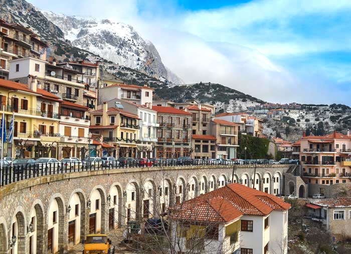 Arachova - mainland Greece holiday tours with Travelive, luxury travel agency