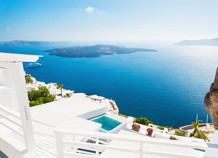 Santorini view – Cyclades tour, vacation packages in Santorini, Travelive