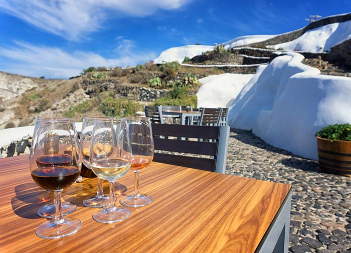 Wine taste tour – Cyclades tour, Cycladic Treasures packages in Santorini with Travelive