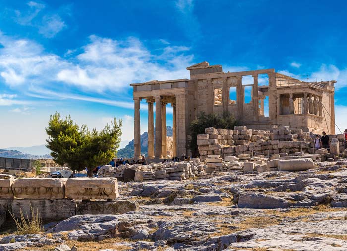 Erectheum temple – Acropolis, tour Athens honeymoon packages with Travelive, luxury travel