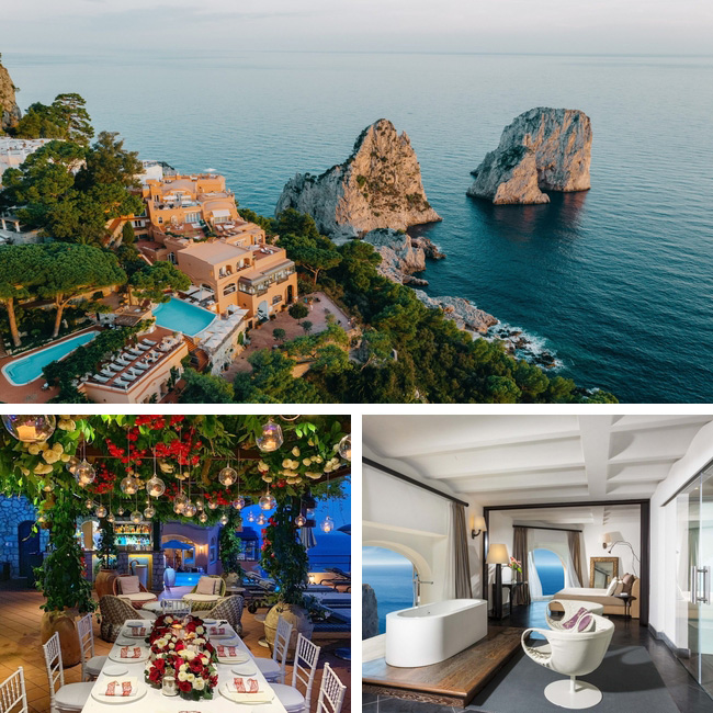 Punta Tragara - Luxury Hotels Amalfi Coast, Travelive