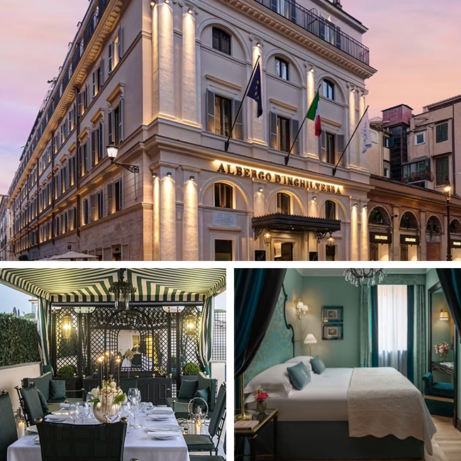 Hotel D'Inghlietera - Luxury Hotels Rome, Travelive