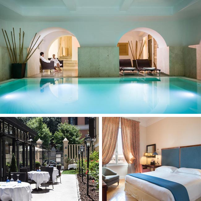 Rose Garden Palace Hotel - Luxury Hotels Rome, Travelive