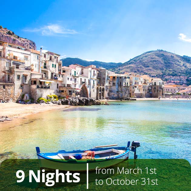 Cefalu Sicily – Old Harbor, Sicily Experience Travel Vacation Packages with Travelive, Luxury tours