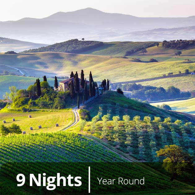 Tuscany – Italy, Travel Vacation Packages with Travelive