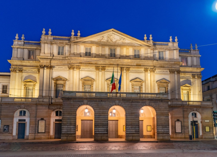 La Scala Milan Italian Cities of Art and Music, Sardinia, and Capri Package with Travelive, luxury travel agency