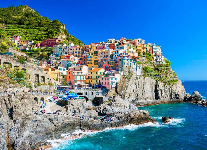 Manarola Cinque Terre - Italian Riviera honeymoon tours with Travelive, luxury travel agency