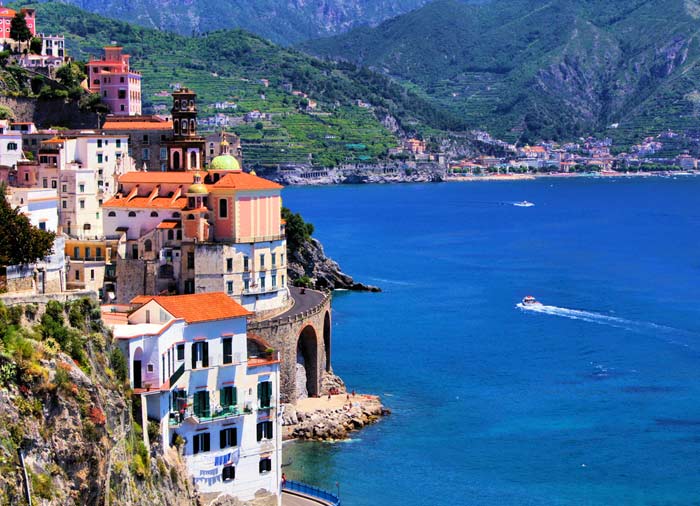 Atrani – Amalfi Coastline, Rome to Amalfi Coast tour with Travelive