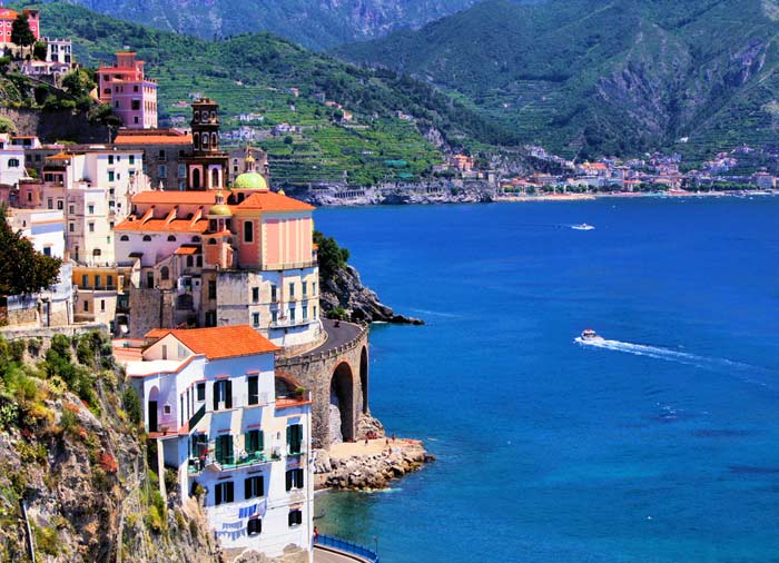 Atrani – Amalfi Coastline, Rome to Amalfi Coast tour with Travelive
