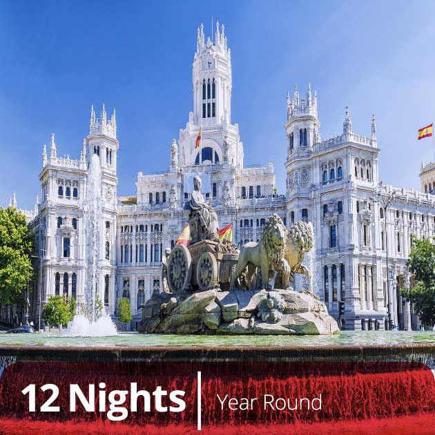 Classic Gems of Spain Vacations, Spain Vacation Packages with Travelive