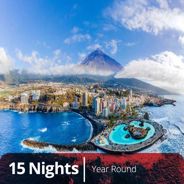 Madrid & the Canary Islands Vacations, Spain Vacation Packages with Travelive