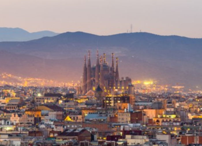 Romantic Spanish Welcome Barcelona Skyline Luxury Honeymoon Packages Travelive