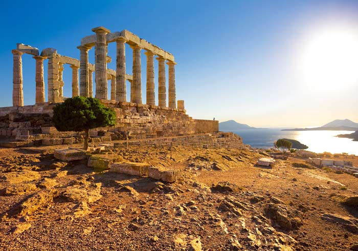 Poseidon Temple – Sounion Greece, Best tours of Greece and Turkey with Travelive